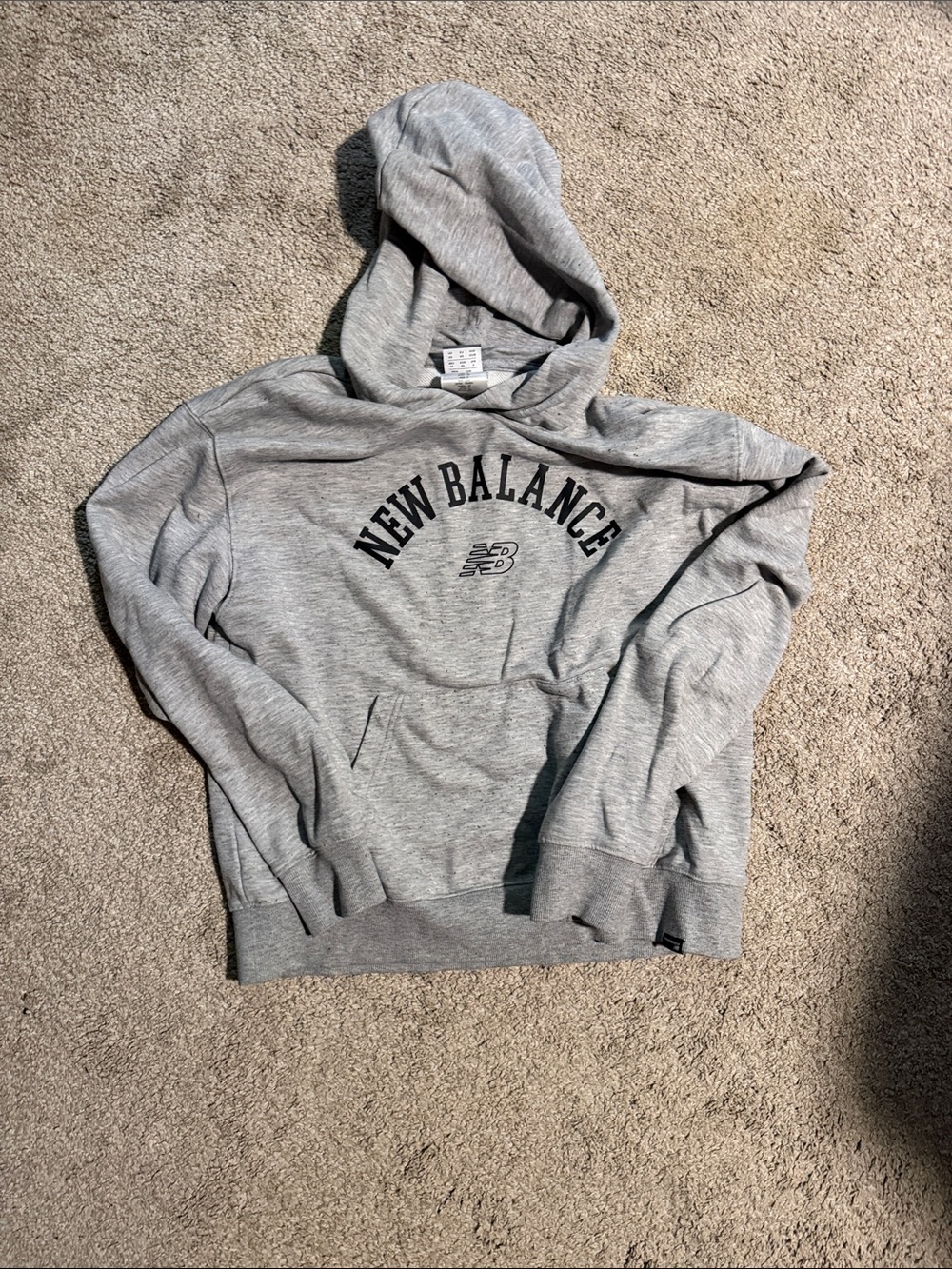 New Balance women’s Heather Gray Pullover Hoodie